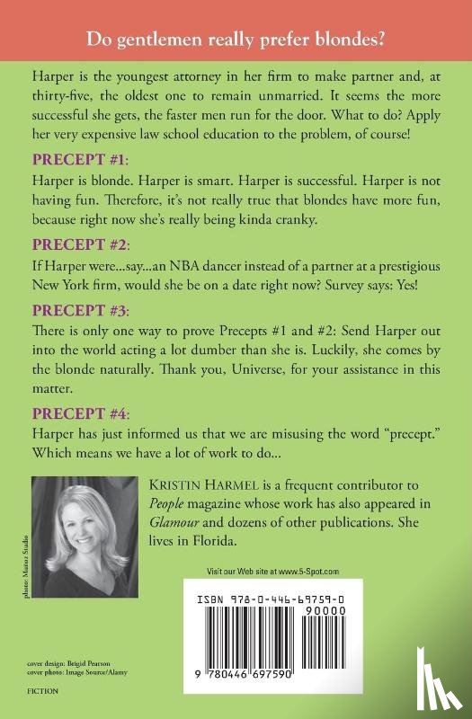 Harmel, Kristin - The Blonde Theory