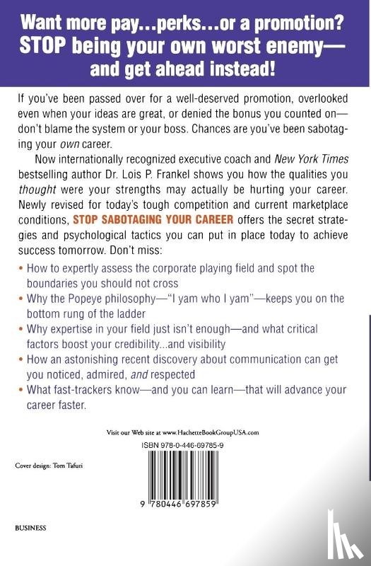 Frankel, Lois P. - Stop Sabotaging Your Career