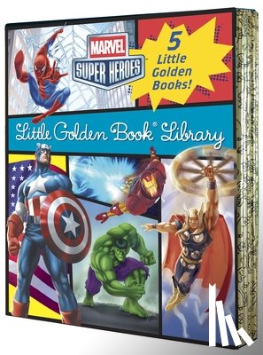 Various - Marvel Super Heroes Little Golden Book Library: 5-Book Boxed Set: Spider-Man, Hulk, Iron Man, Captain America, the Avengers