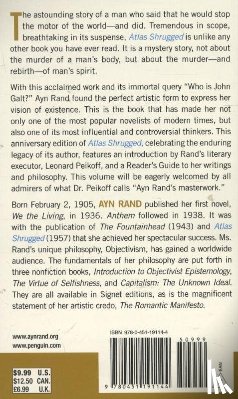Rand, Ayn - Atlas Shrugged