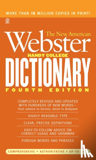 Morehead, Philip D. - NEW AMER WEBSTER HANDY COL DIC