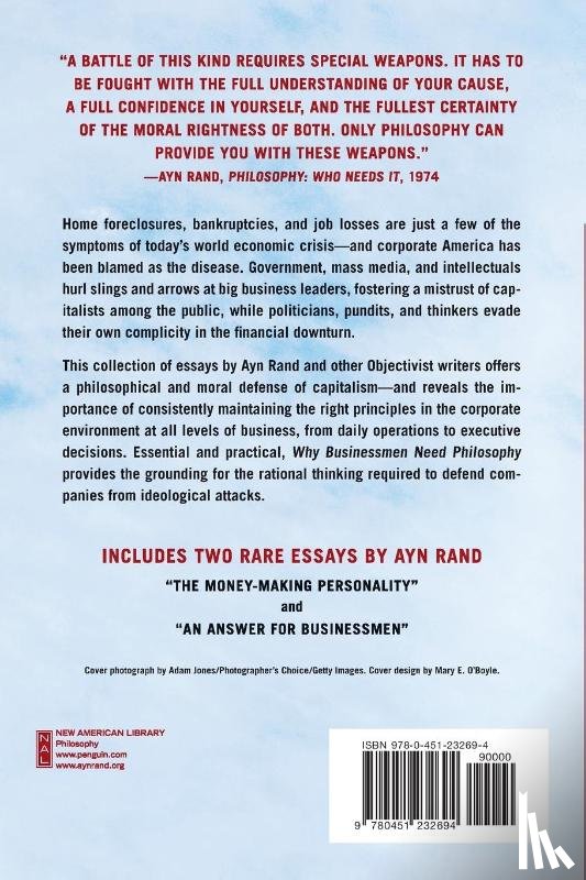  - Why Businessmen Need Philosophy