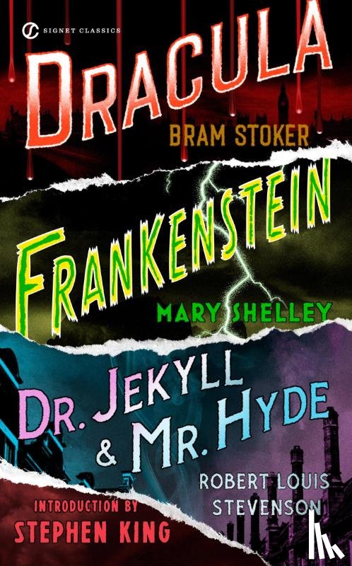 Stoker, Bram, Stevenson, Robert Louis, Shelley, Mary - Frankenstein, Dracula, Dr. Jekyll and Mr. Hyde