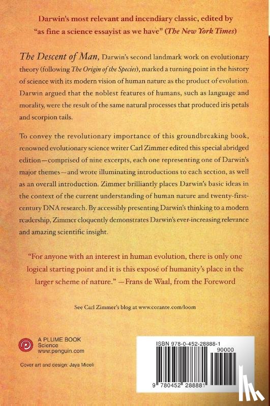 Darwin, Charles - The Descent of Man