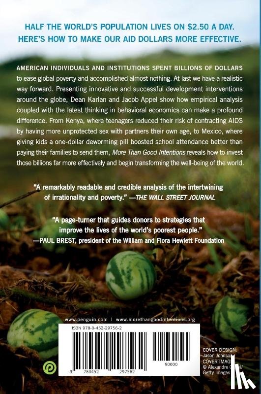 Karlan, Dean, Appel, Jacob - More Than Good Intentions