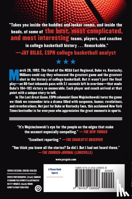 Wojciechowski, Gene - The Last Great Game