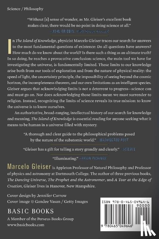 Gleiser, Marcelo - The Island of Knowledge