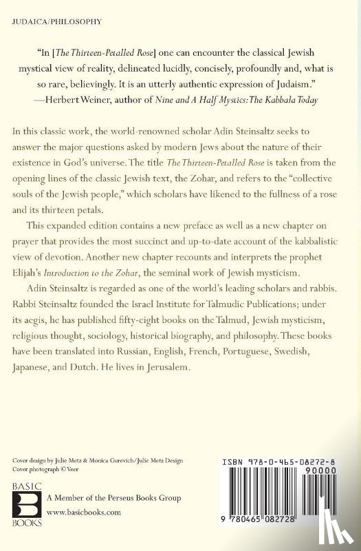 Steinsaltz, Adin - The Thirteen Petalled Rose