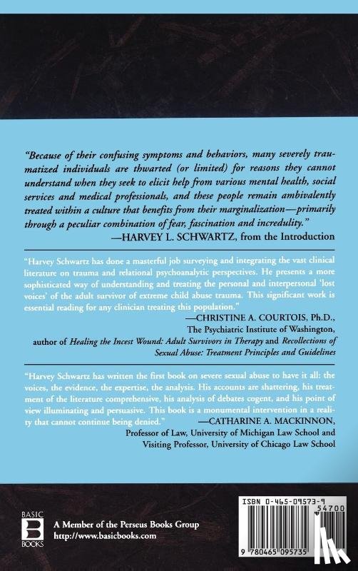 Schwartz, Harvey - Dialogues With Forgotten Voices: Relational Perspectives On Child Abuse Trauma And The Treatment Of Severe Dissociative Disorders