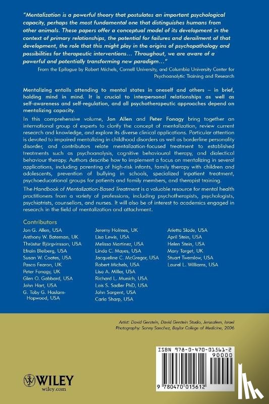  - The Handbook of Mentalization-Based Treatment