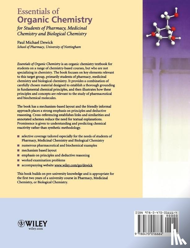 Dewick, Paul M. (University of Nottingham - Essentials of Organic Chemistry