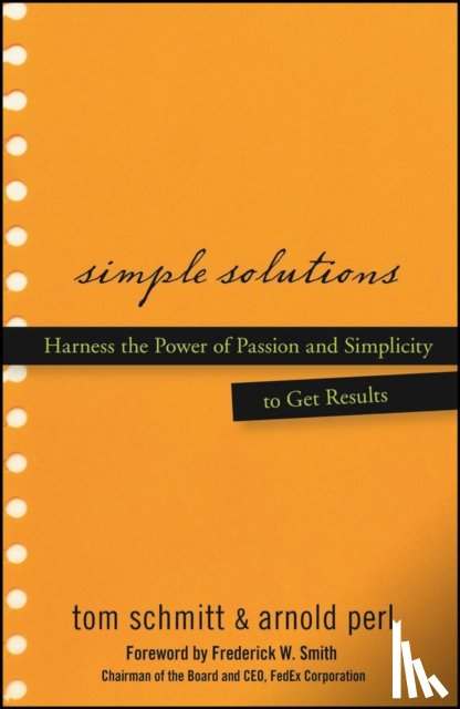 Schmitt, Thomas, Perl, Arnold, Smith, Frederick W. - Simple Solutions