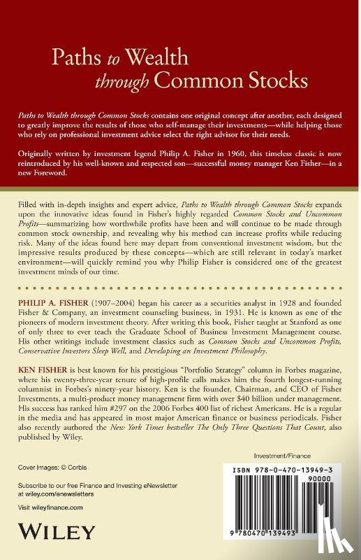 Fisher, Philip A. (Stanford University - Paths to Wealth Through Common Stocks