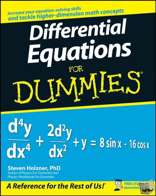 Holzner, Steven - Differential Equations For Dummies