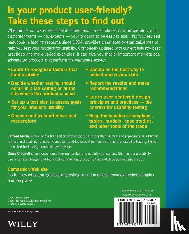 Rubin, Jeffrey, Chisnell, Dana - Handbook of Usability Testing