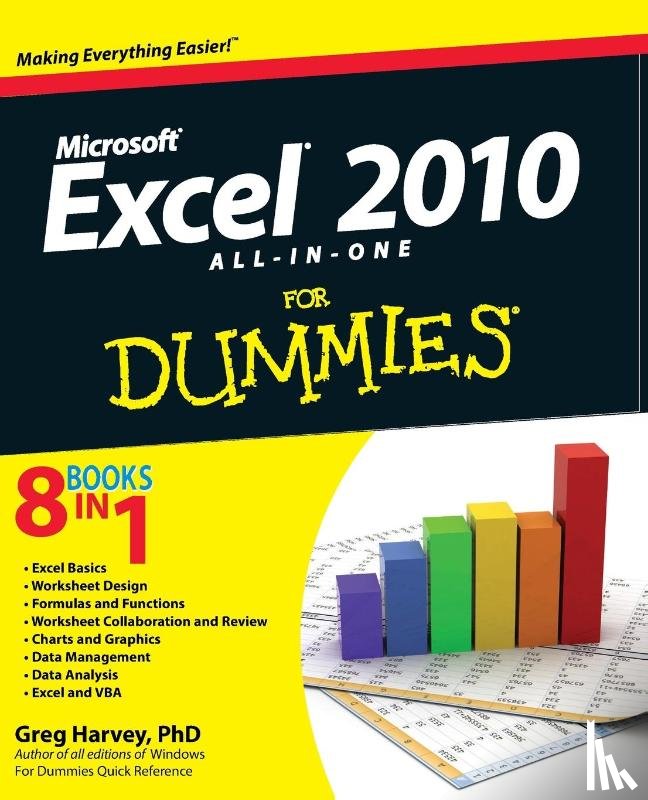 Harvey, Greg (Mind Over Media, Point Reyes Station, California) - Excel 2010 All-in-One For Dummies