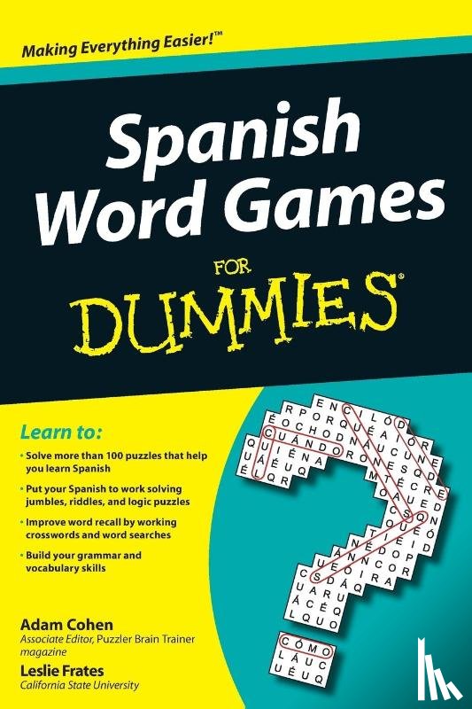 Cohen, Adam, Frates, Leslie - Spanish Word Games For Dummies