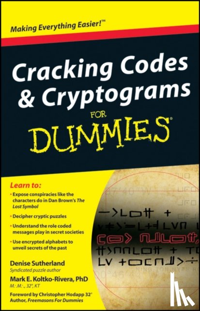Sutherland, Denise, Koltko-Rivera, Mark - Cracking Codes and Cryptograms For Dummies