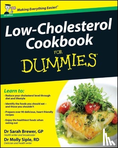 Brewer, Dr. Sarah, Siple, Molly - Low-Cholesterol Cookbook For Dummies