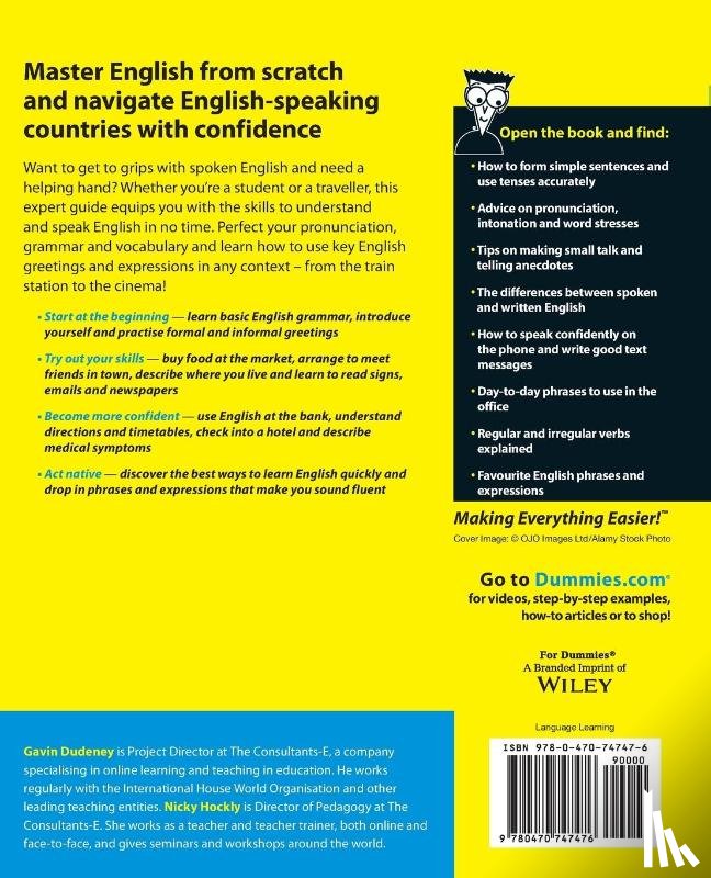 Dudeney, GD - Learning English as a Foreign Language For Dummies