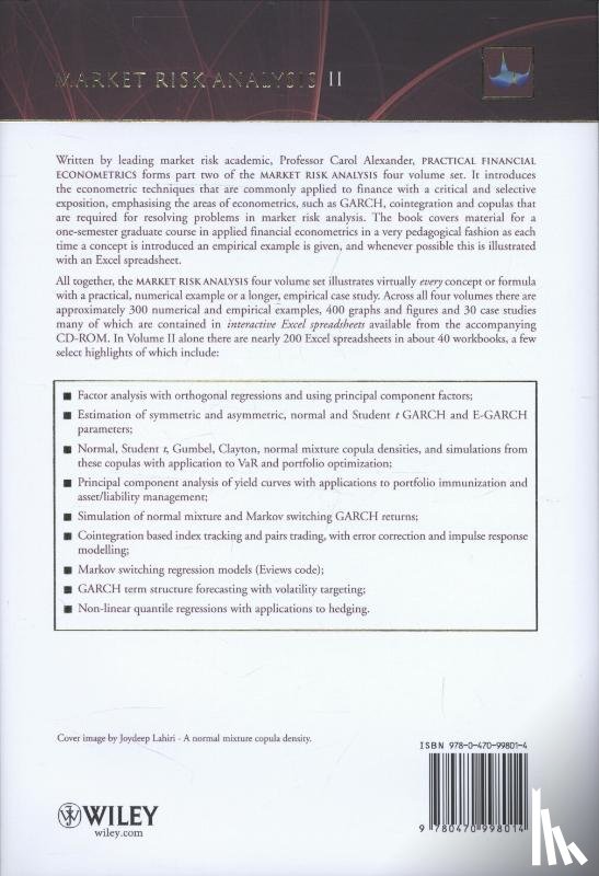 Alexander, C - Market Risk Analysis - Practical Financial Econometrics, Volume II +CD