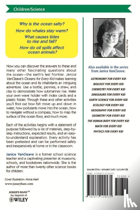 VanCleave, Janice - Janice VanCleave's Oceans for Every Kid