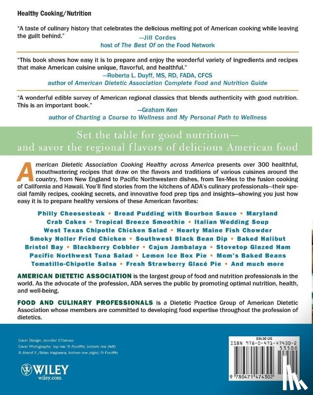  - American Dietetic Association Cooking Healthy Across America