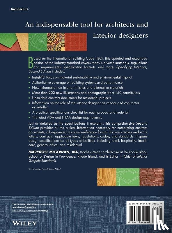 McGowan, Maryrose (Rhode Island School of Design) - Specifying Interiors