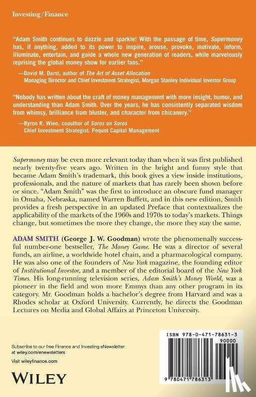 Smith, Adam (Harvard College; Oxford University) - Supermoney