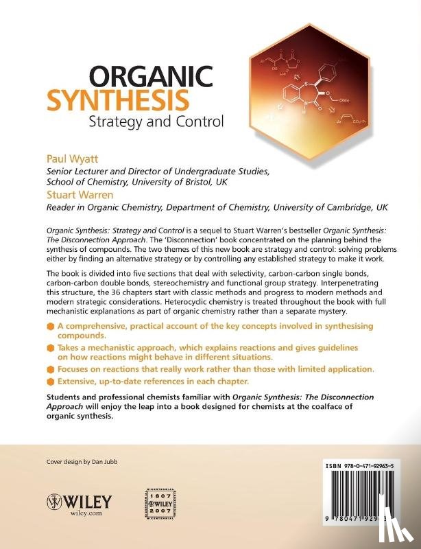 Wyatt, Paul (School of Chemistry, Warren, Stuart (Department of Chemistry - Organic Synthesis