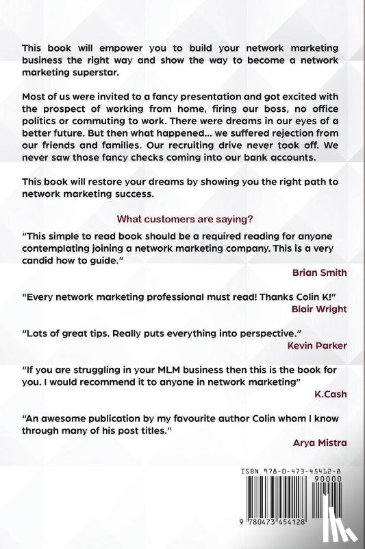K, Colin - Network Marketing Blueprint for Success