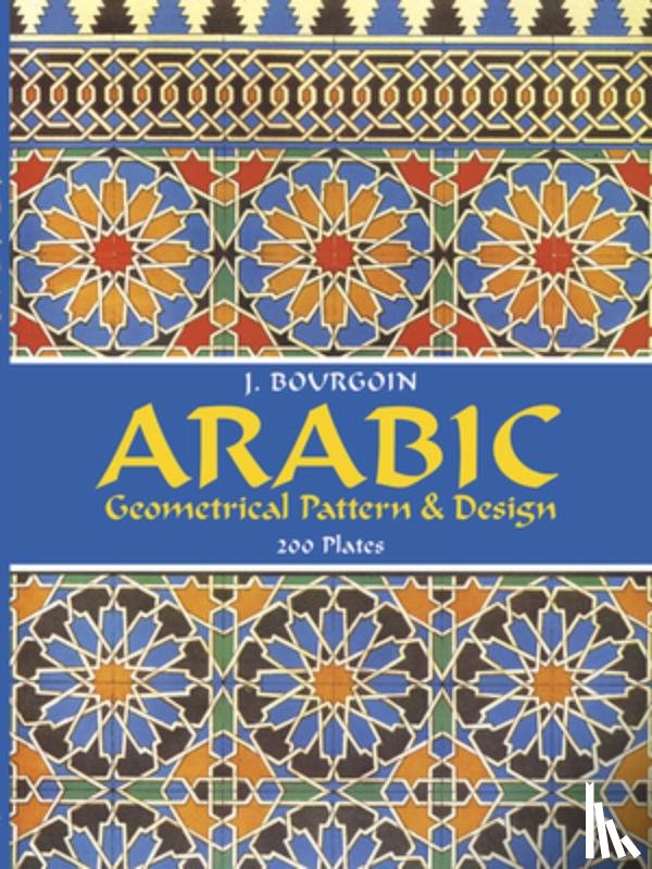 Books, Coloring, Bourgoin, J. - Arabic Geometrical Pattern and Design