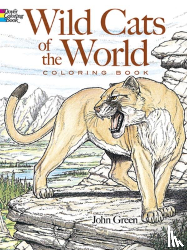 Green, John - Wild Cats of the World Coloring Book