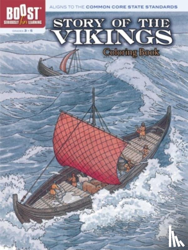 Smith, A. G. - Story of the Vikings Coloring Book