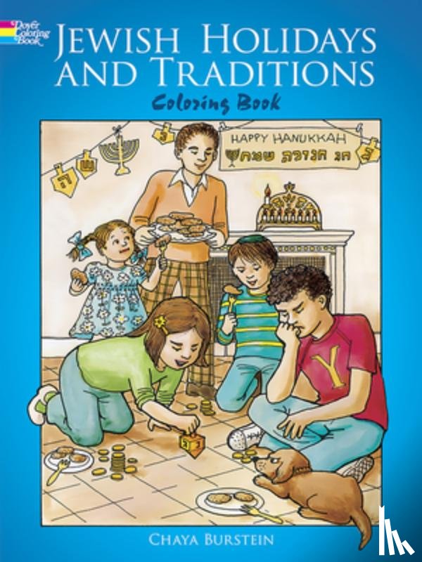 Burstein, Chaya M. - Jewish Holidays and Traditions Colouring Book