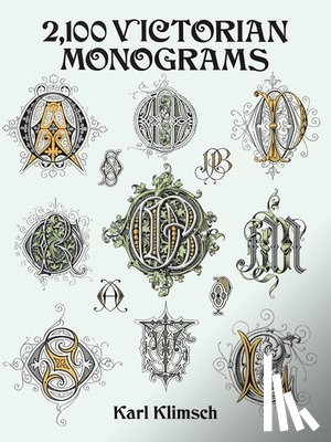 Klimsch, Karl - 2100 Victorian Monograms