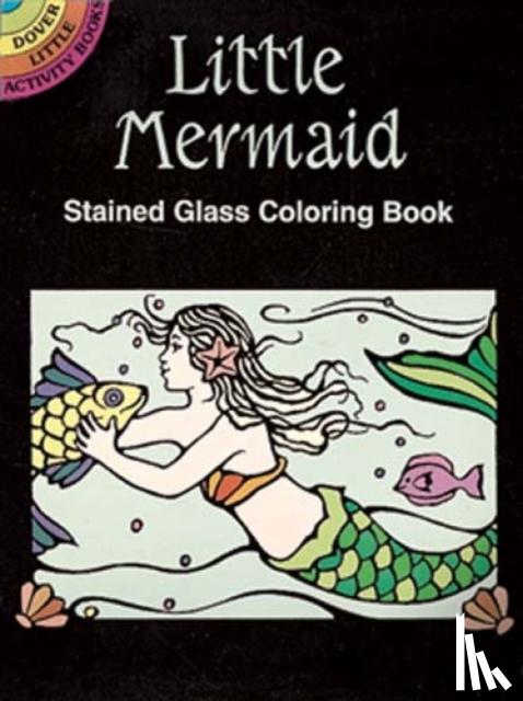 Noble, Marty - Little Mermaid Stained Glass Coloring Book