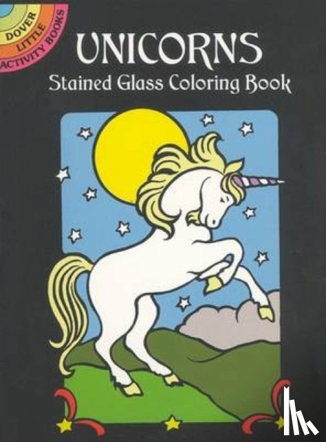 Noble, Marty - Unicorns Stained Glass Colouring Book
