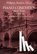 Mozart, Wolfgang Amadeus - PIANO CONCERTOS NOS 7-10 IN FU