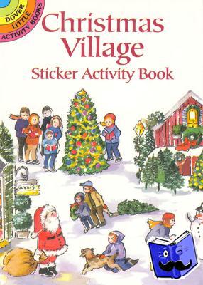 Joan O'Brien - Christmas Village Sticker Activity Book