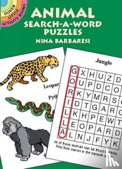 Barbaresi, Nina - Animal Search-a-Word Puzzles