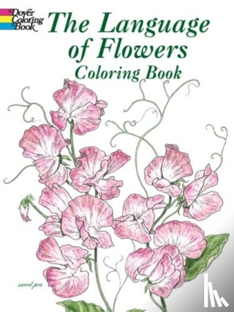 Green, John - The Language of Flowers Coloring Book