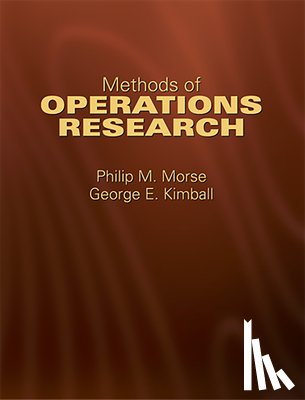 Davis, Philip J, And George, Philip M.Morse - Methods of Operations Research