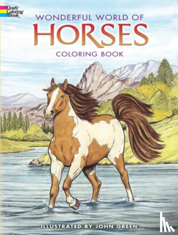Green, John, Denslow, W. W. - Wonderful World of Horses Coloring Book