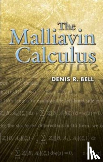Bell, Denis R - The Malliavin Calculus