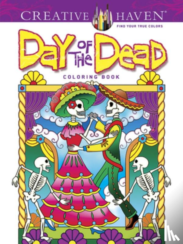 Haven, Creative, Noble, Marty - Creative Haven Day of the Dead Coloring Book