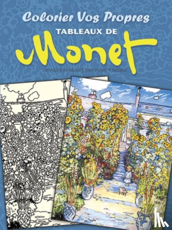Monet, Claude - Colorier Vos Propres Tableaux De Monet (French Language)