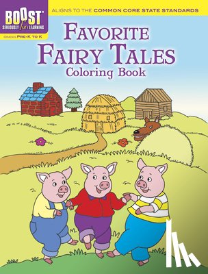 Newman-D'Amico, Fran - Boost Favorite Fairy Tales Coloring Book