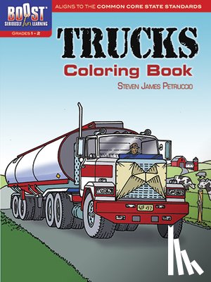 Petruccio, Steven James - Boost Trucks Coloring Book