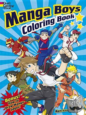 Schmitz, Mark - Manga Boys Coloring Book